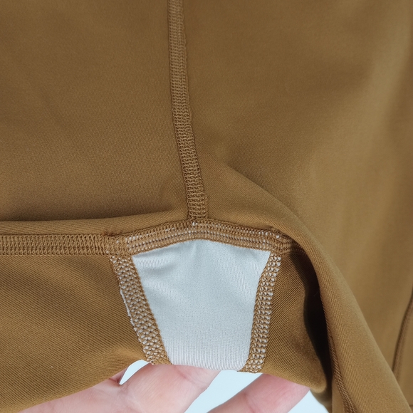 Saucony Fortify Biker Shorts Bronze Color Size Medium - Picture 12 of 12